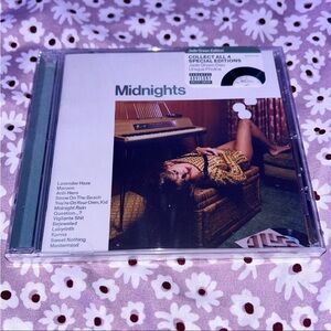 SEALED Taylor Swift Midnights Jade Green CD